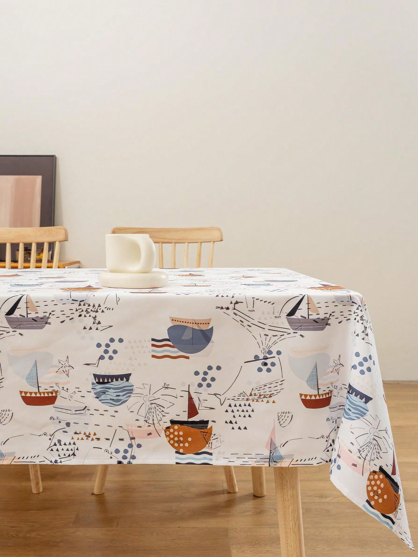Waterproof Ocean Series Tablecloth