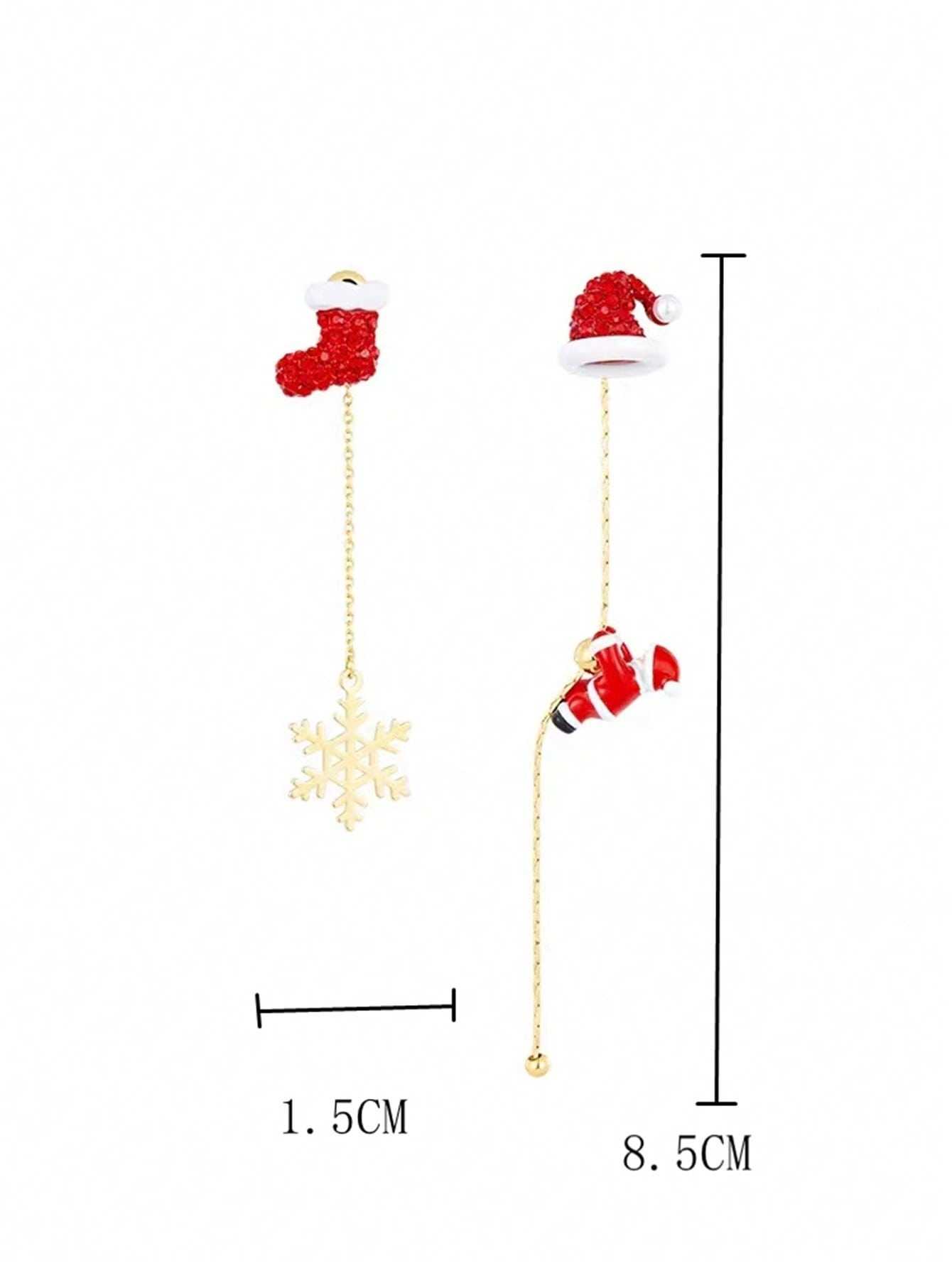 Christmas Santa Clause Earrings