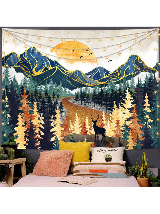 Bohemian Landscape Tapestry