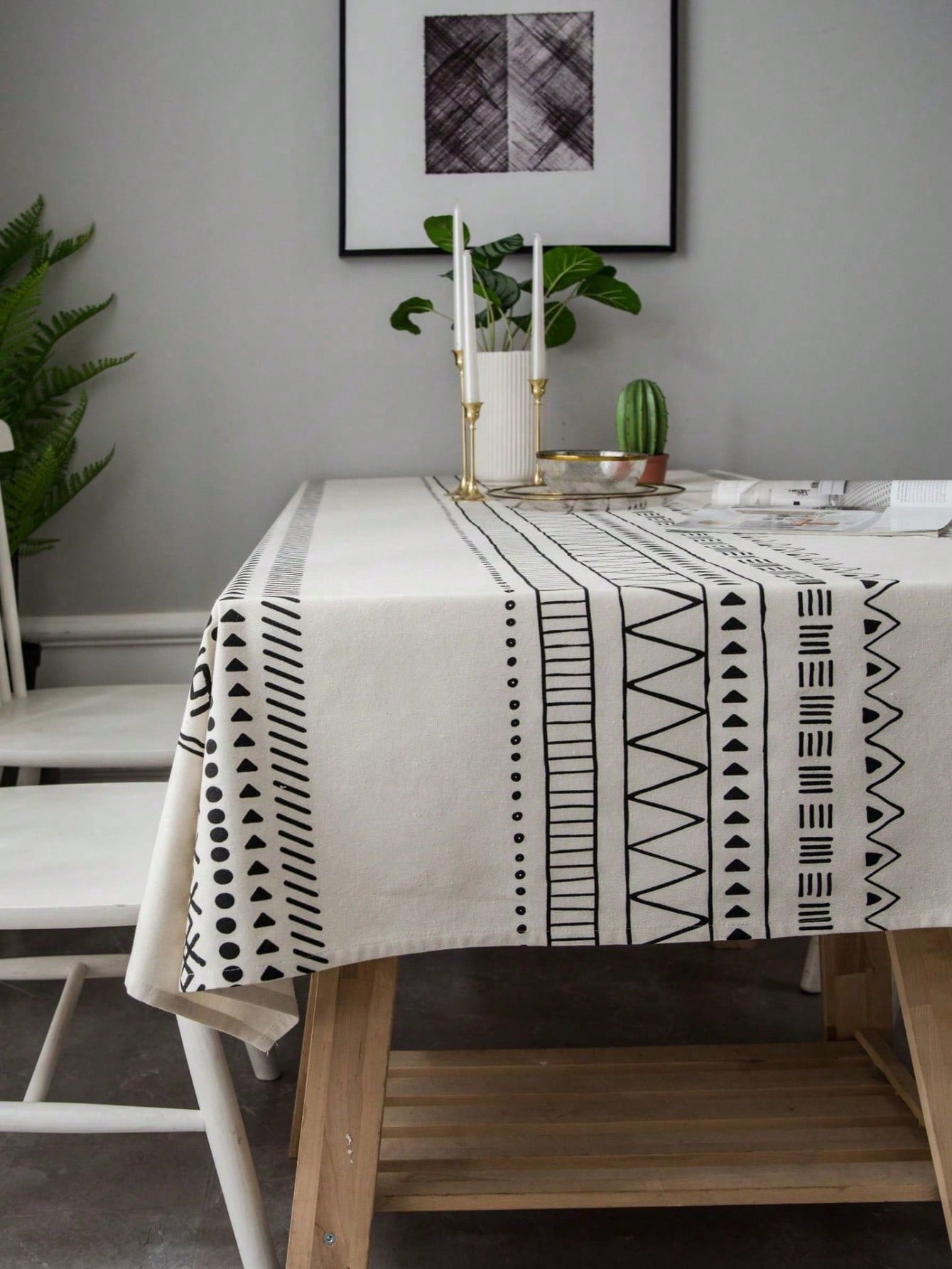 Geometric Tablecloth