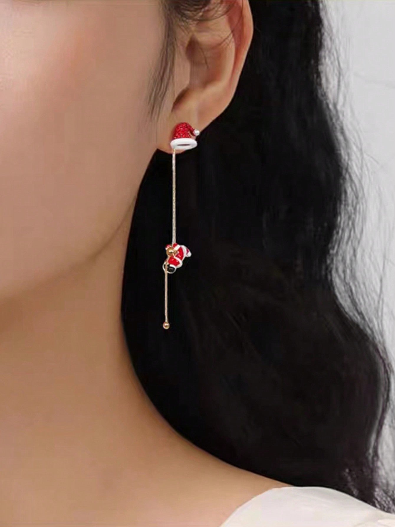 Christmas Santa Clause Earrings
