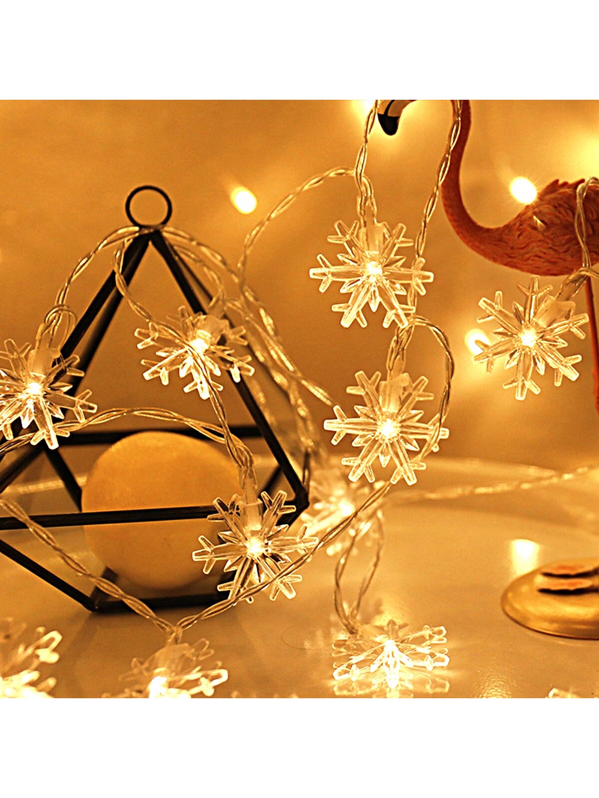 Snowflake String Lights