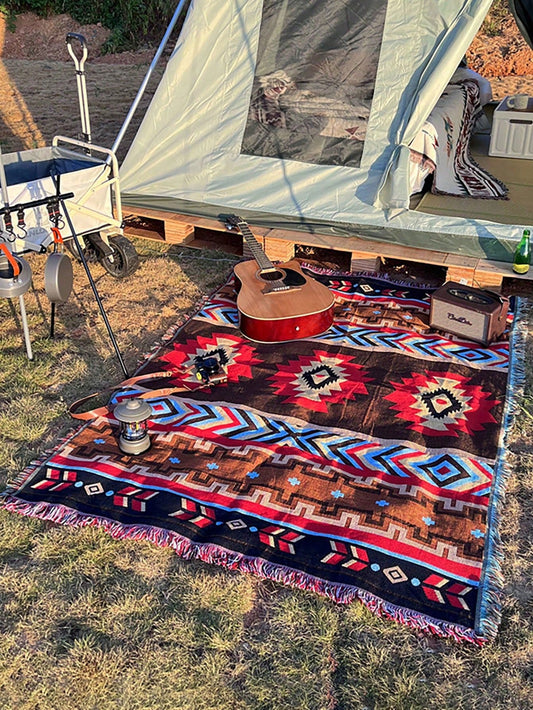 Boho Camping Blanket