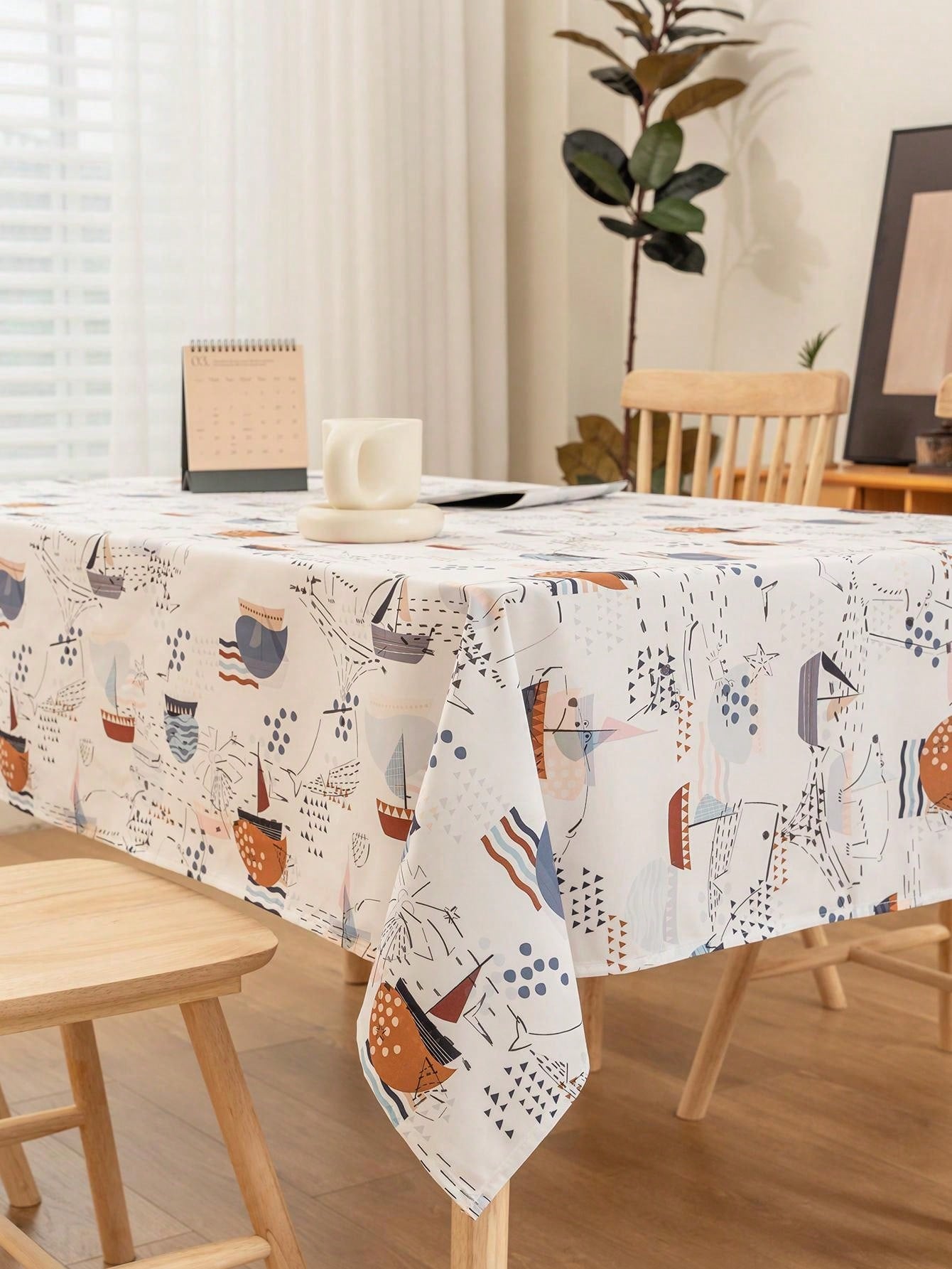 Waterproof Ocean Series Tablecloth