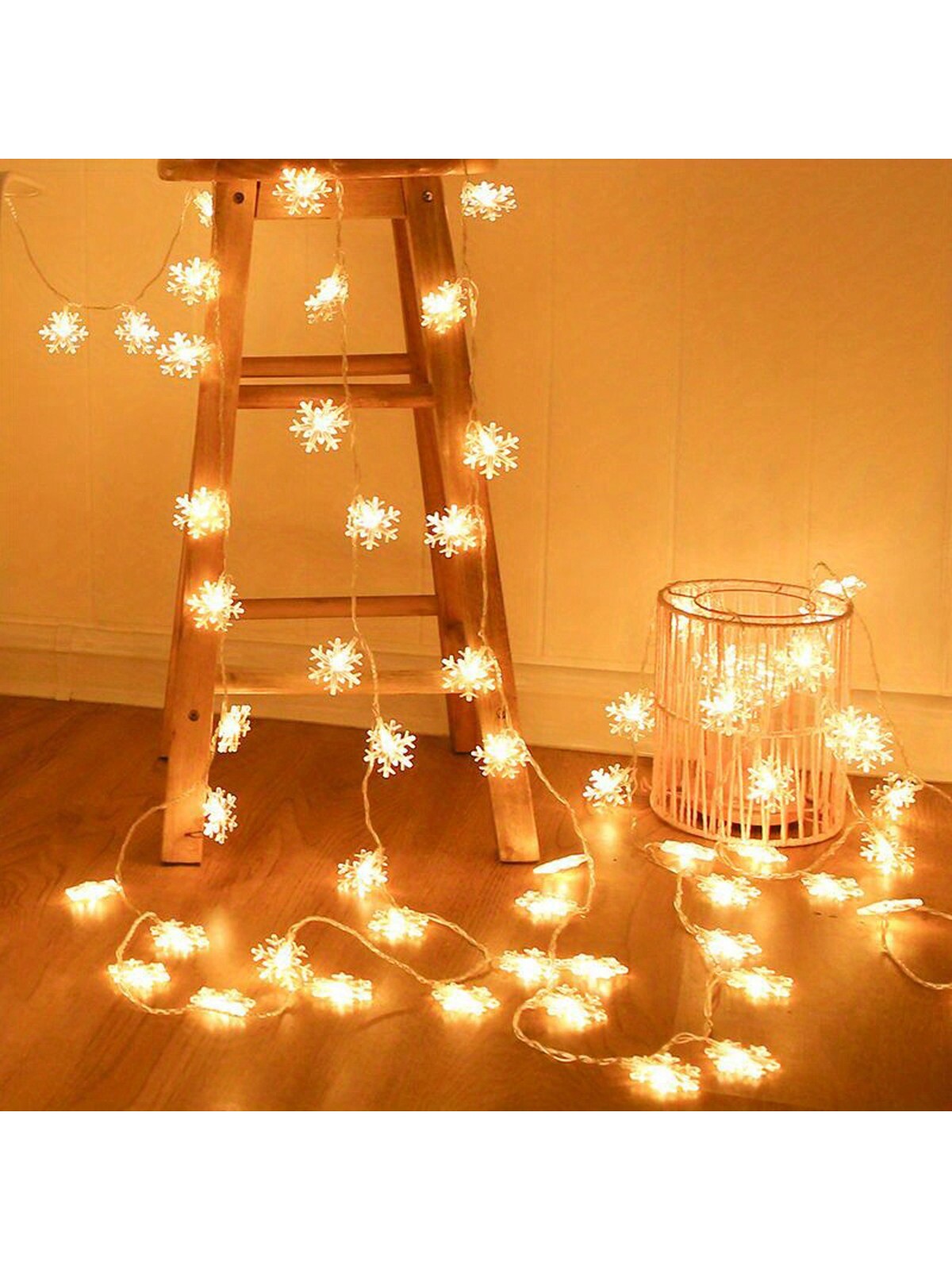 Snowflake String Lights