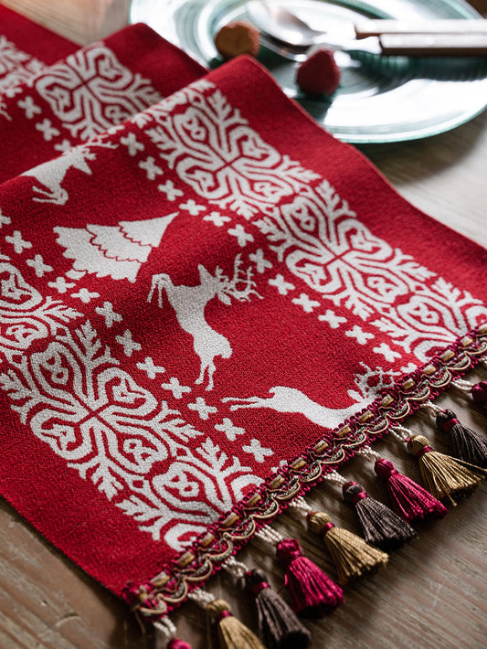 Christmas Patterned Table Runner