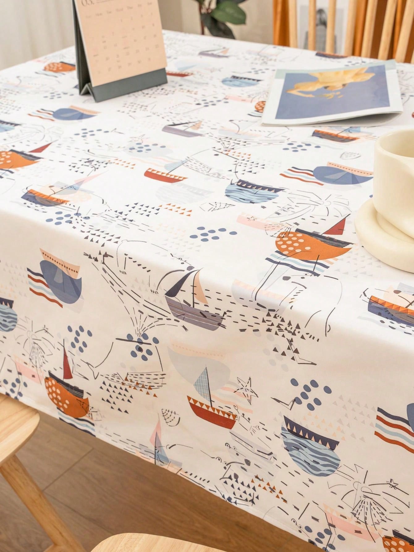 Waterproof Ocean Series Tablecloth