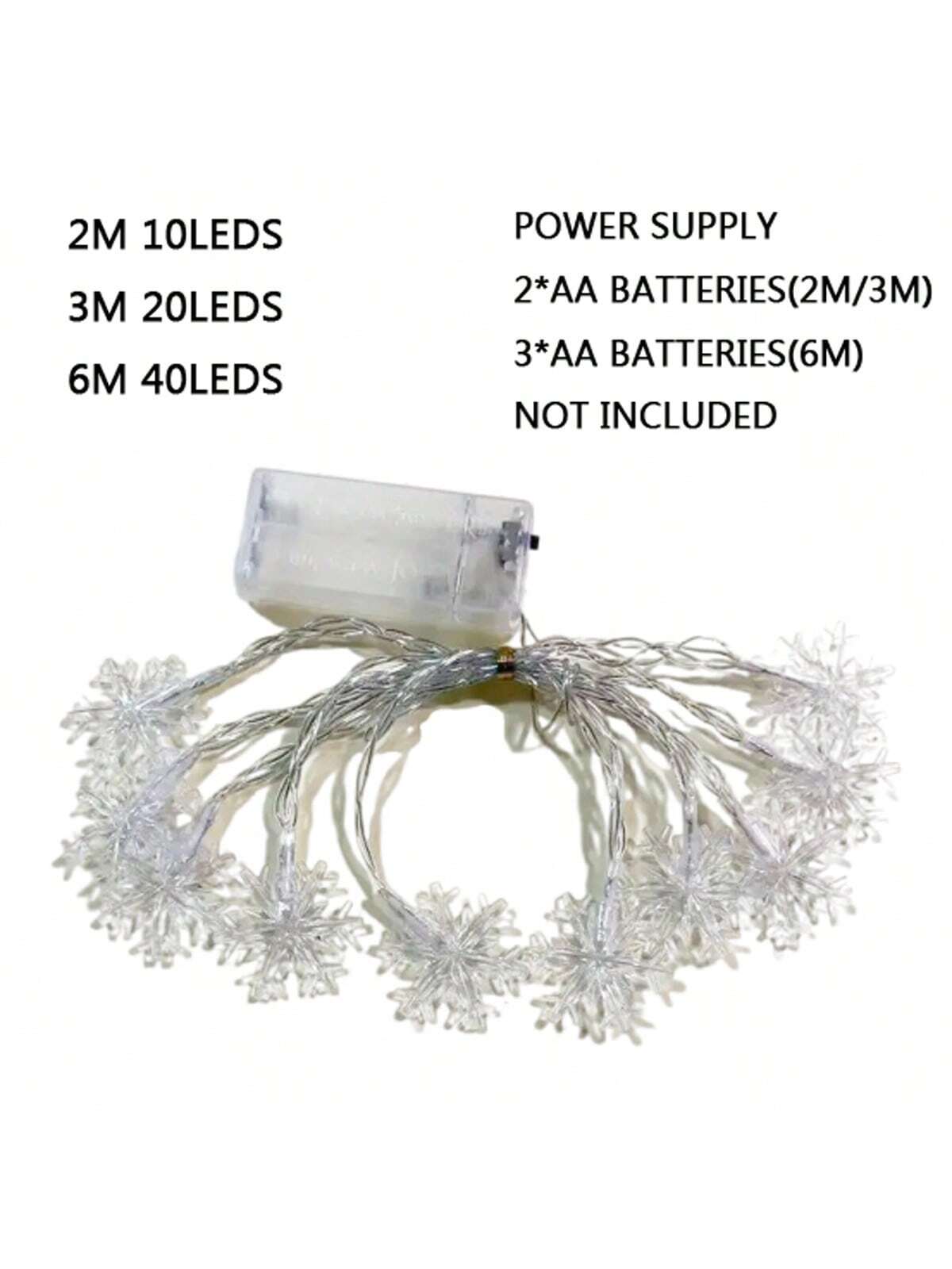 Snowflake String Lights