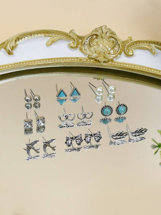 Ancient Folklore Stud Earrings