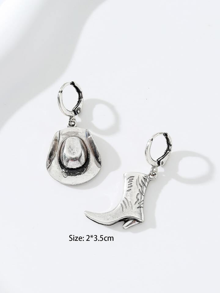 Mismatched Drop Earrings
