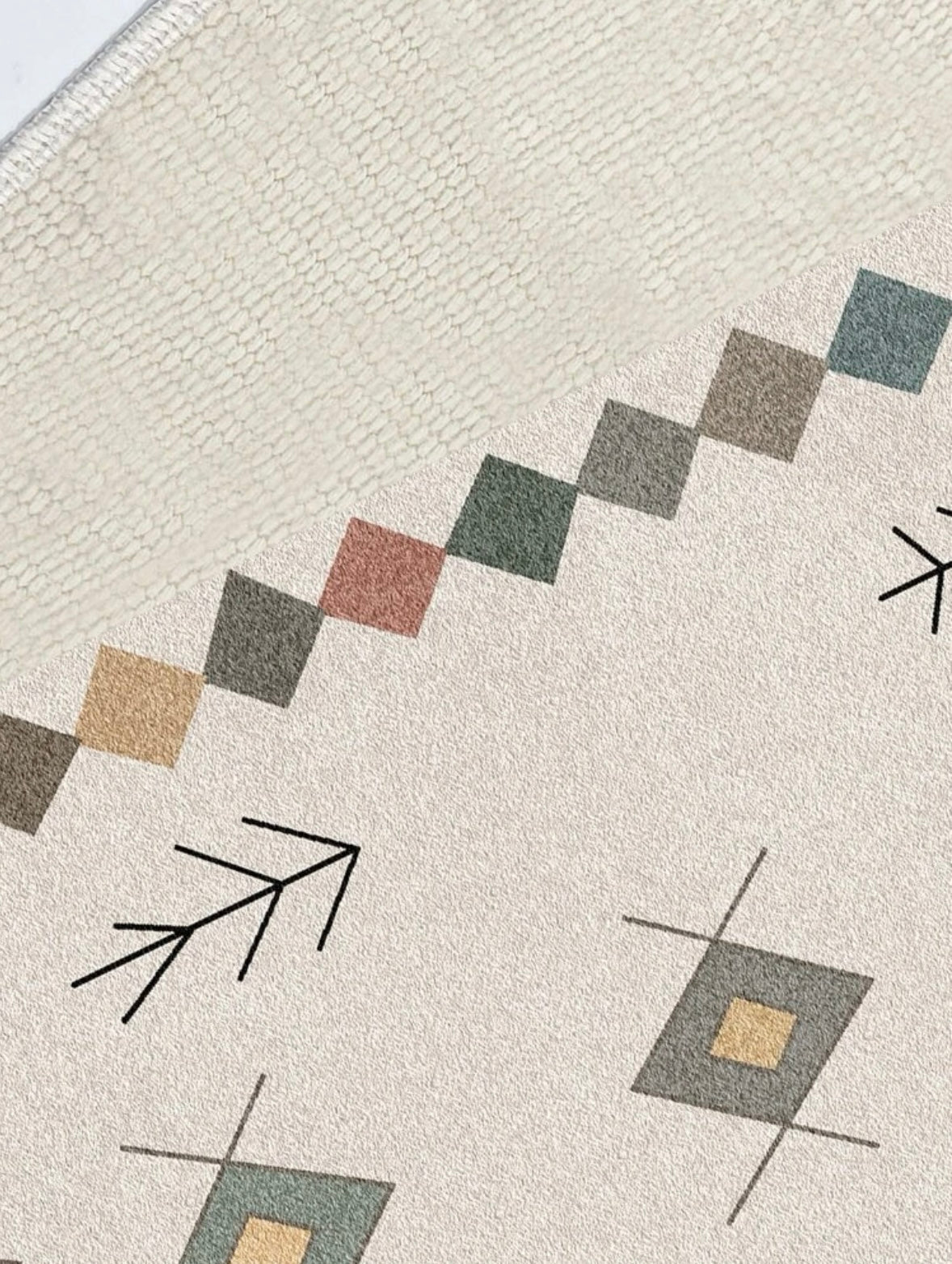 Geometric Pattern Decor Rug