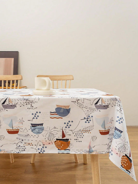 Waterproof Ocean Series Tablecloth