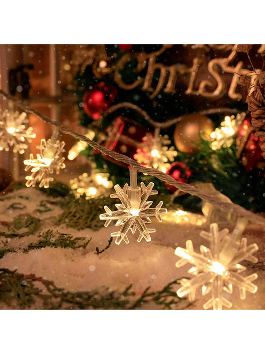 Snowflake String Lights