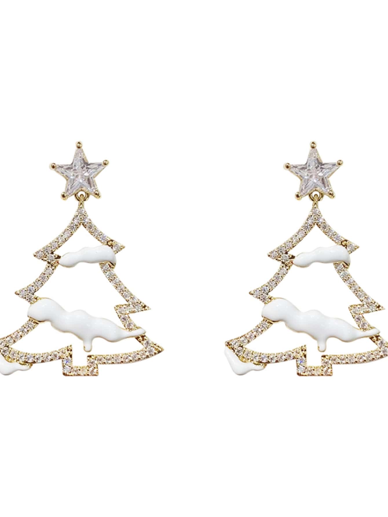 Christmas Series Earrings - Christmas Tree