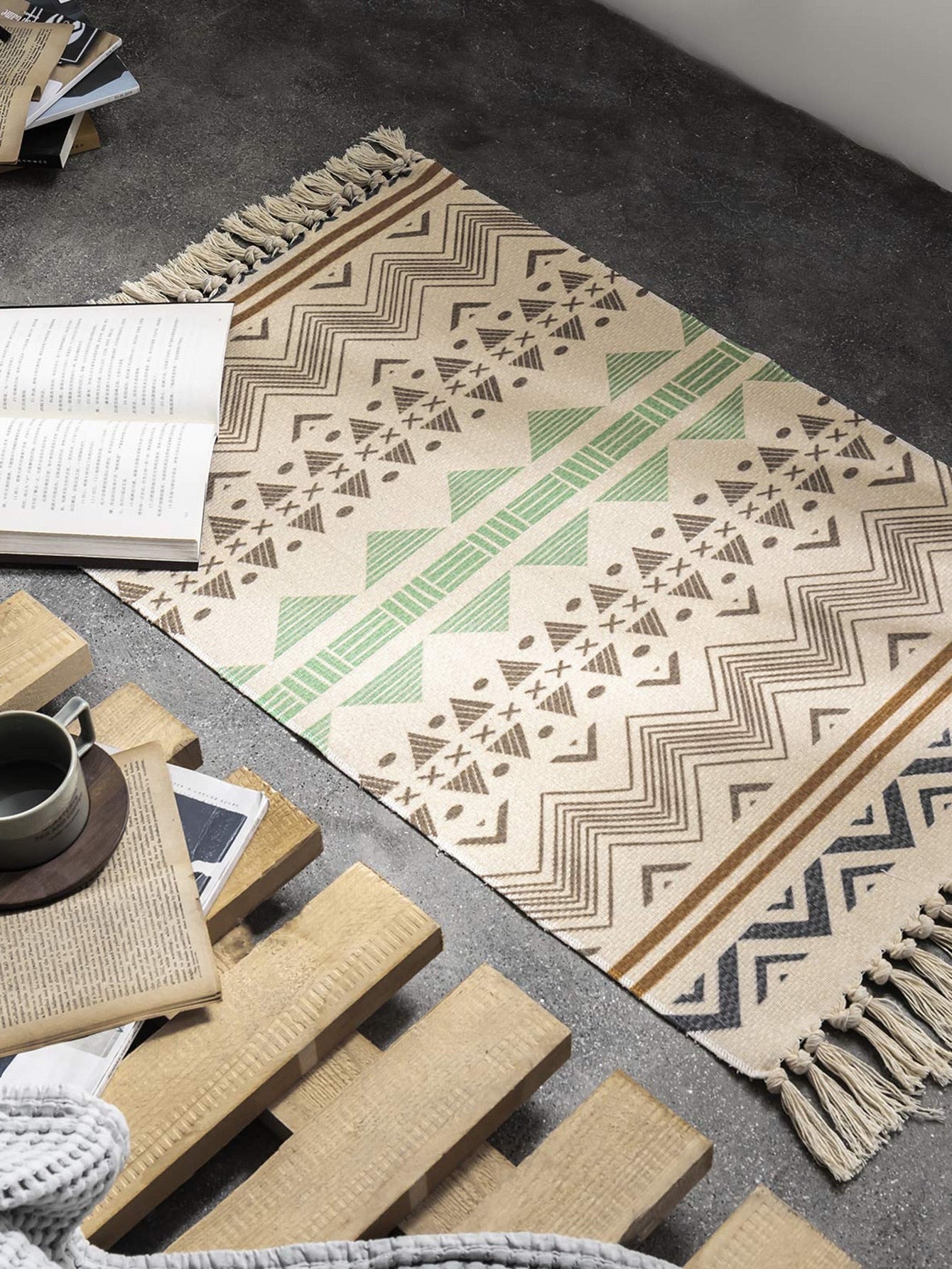 Geometric Pattern Decor Rug