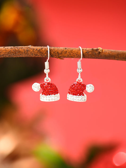 Christmas Santa Hat Earrings
