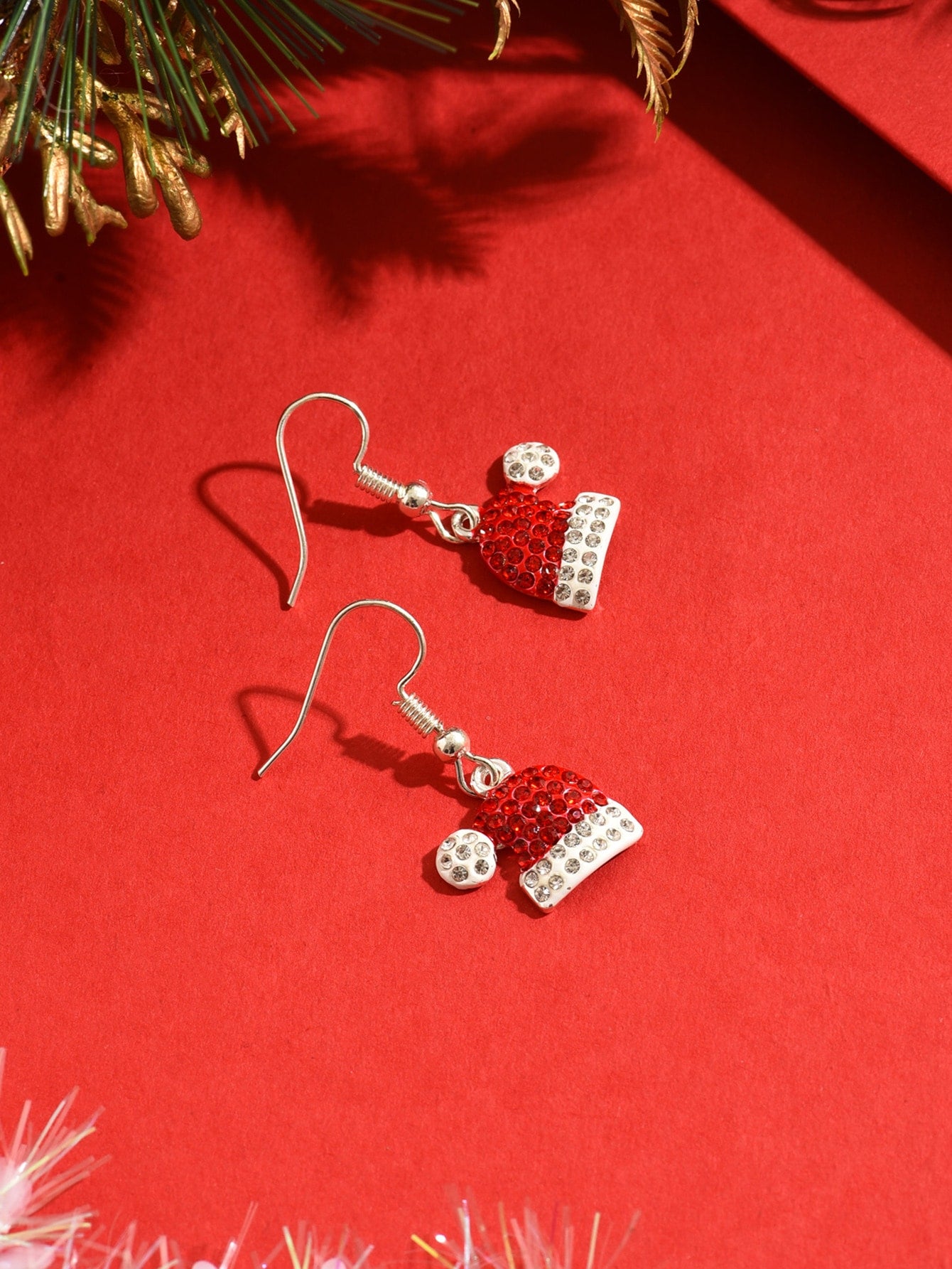 Christmas Santa Hat Earrings